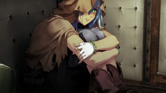 Green eyes anime girls