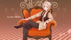 Green eyes chairs Anime