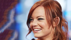 Green eyes smiling faces