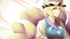 Green eyes yakumo ran