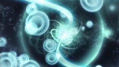 Green flow digital art