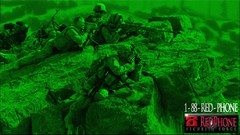 Green Guns Army red