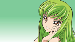 Green hair Anime code