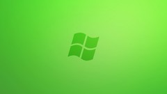 Green home Computers microsoft windows 8 logos