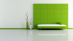 Green interior Furniture