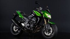 Green Kawasaki vehicles motorbikes