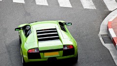 Green Lamborghini attila