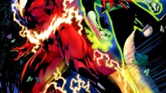 Green Lantern comics superheroes dc comics Flash (superhero)