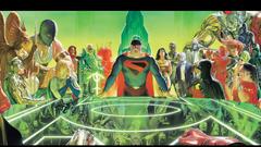 Green Lantern superman Wonder