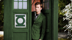 Green Lantern tardis david