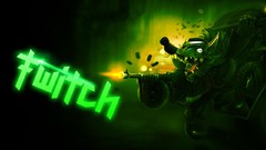 Green League of Legends neon art Twitch