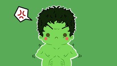 Green marvel cartoons angry The Avengers Hulk (comic character) 