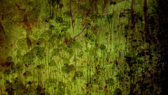 Green metal abstract