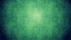 Green minimalistic patterns