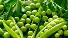 Green peas vegetables