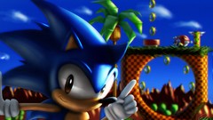 Green Sonic video games default Sega Entertainment Sonic the 