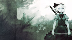 Green touhou Trees dress