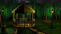 Green Trees night 3D