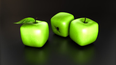 Green view Computers fruits