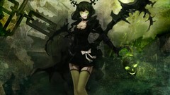 Green weapons wings dress claws horns bows skulls stockings 