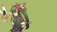 Green woman Pokemon Simple