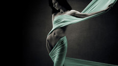 Green Women hip bone