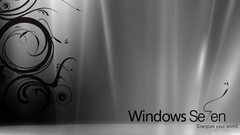Grey windows 7 Tribal