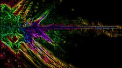 Grid abstract multicolor