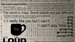 Grid tea Typography font serial experiments lain Helvetica 
