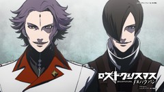 Grin red eyes male uniforms short hair guilty crown 