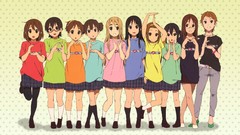 Groups Anime anime girls akiyama mio k - on nakano azusa 