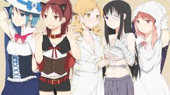 Groups Anime Halloween anime girls mahou shoujo madoka magica 