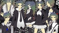 Groups dress male uniforms hatsune miku vocaloid kagamine len 