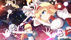 Groups fire weapons dolls Anime lighting dress hats Shanghai 