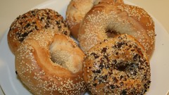Groups food donuts bagel