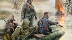 Groups nature fire clouds danger Apocalypse Guns PC Boats 