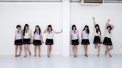 Groups woman Japan Japanese asians school uniforms models 