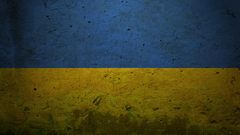 Grunge Flags Ukraine