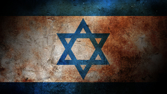 Grunge israel Flags