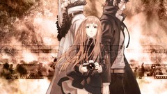 Grunge Simple Background Speed Grapher Tennouzu Kagura Saiga 