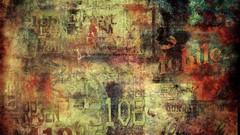 Grunge Textures numbers