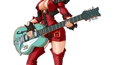 Guitars anime girls