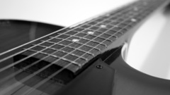 Guitars monochrome greyscale