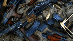 Gun broken Oops! forgot AK47 Martial