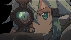 gun gale online weapon sniper rifle anime girls sword art online