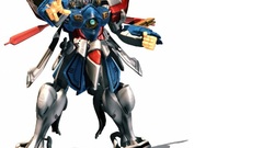Gundam mecha Burning Gundam