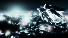 Gundam robot flying mecha