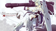 Gundam Unicorn mecha musume