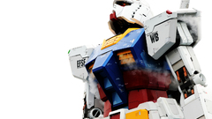 Gundam white background