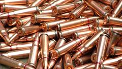 Guns ammunition brass